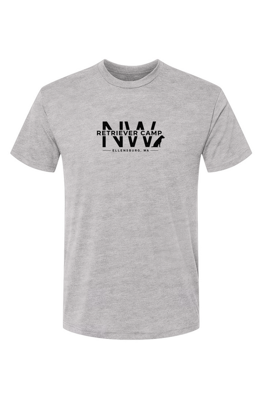 NW Retriever Camp Local Logo Next Level Triblend Short Sleeve Crew