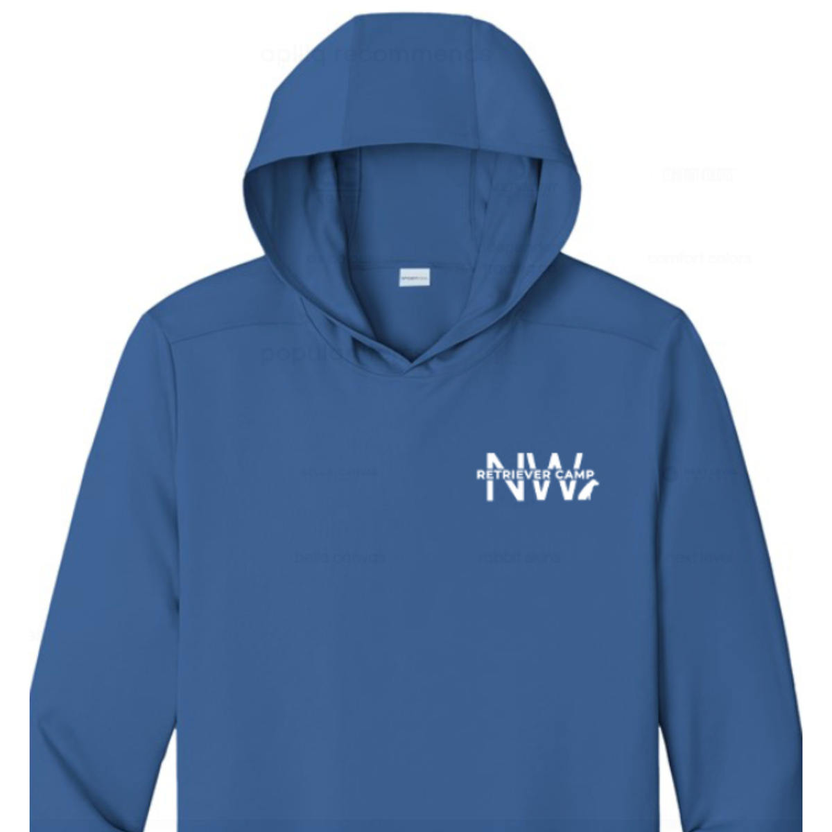 NW Retriever Camp Local Logo - UV Pro Hoodie