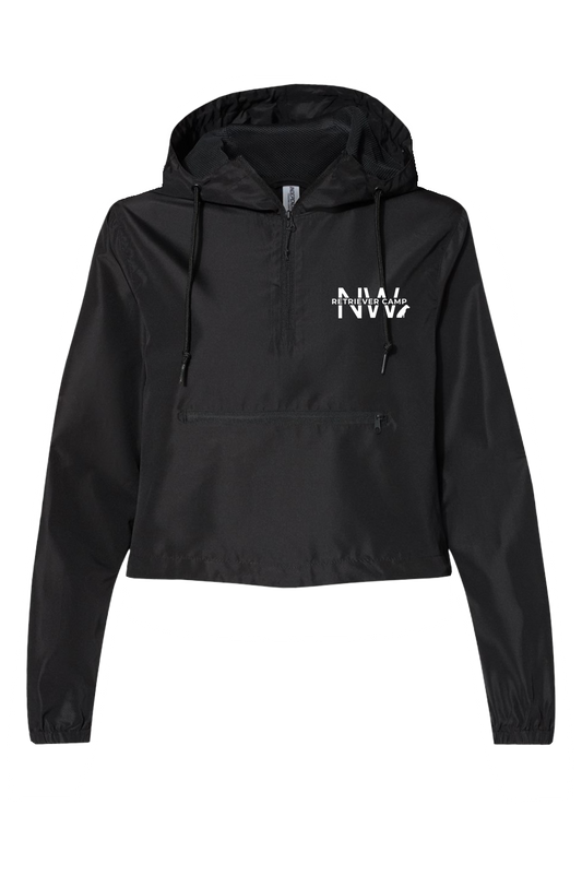 NW Retriever Camp Lightweight Pullover Crop Windbreaker