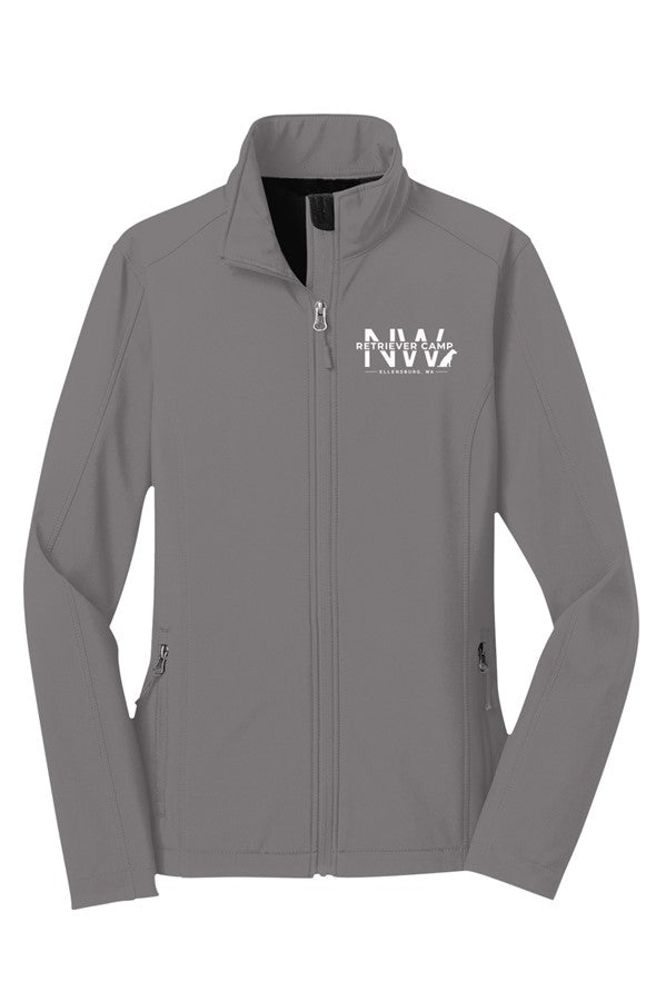 NW Retriever Camp Local Logo Womens Core Soft Shel