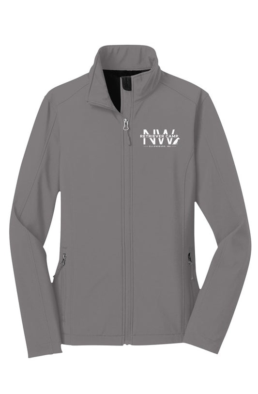 NW Retriever Camp Local Logo Womens Core Soft Shel