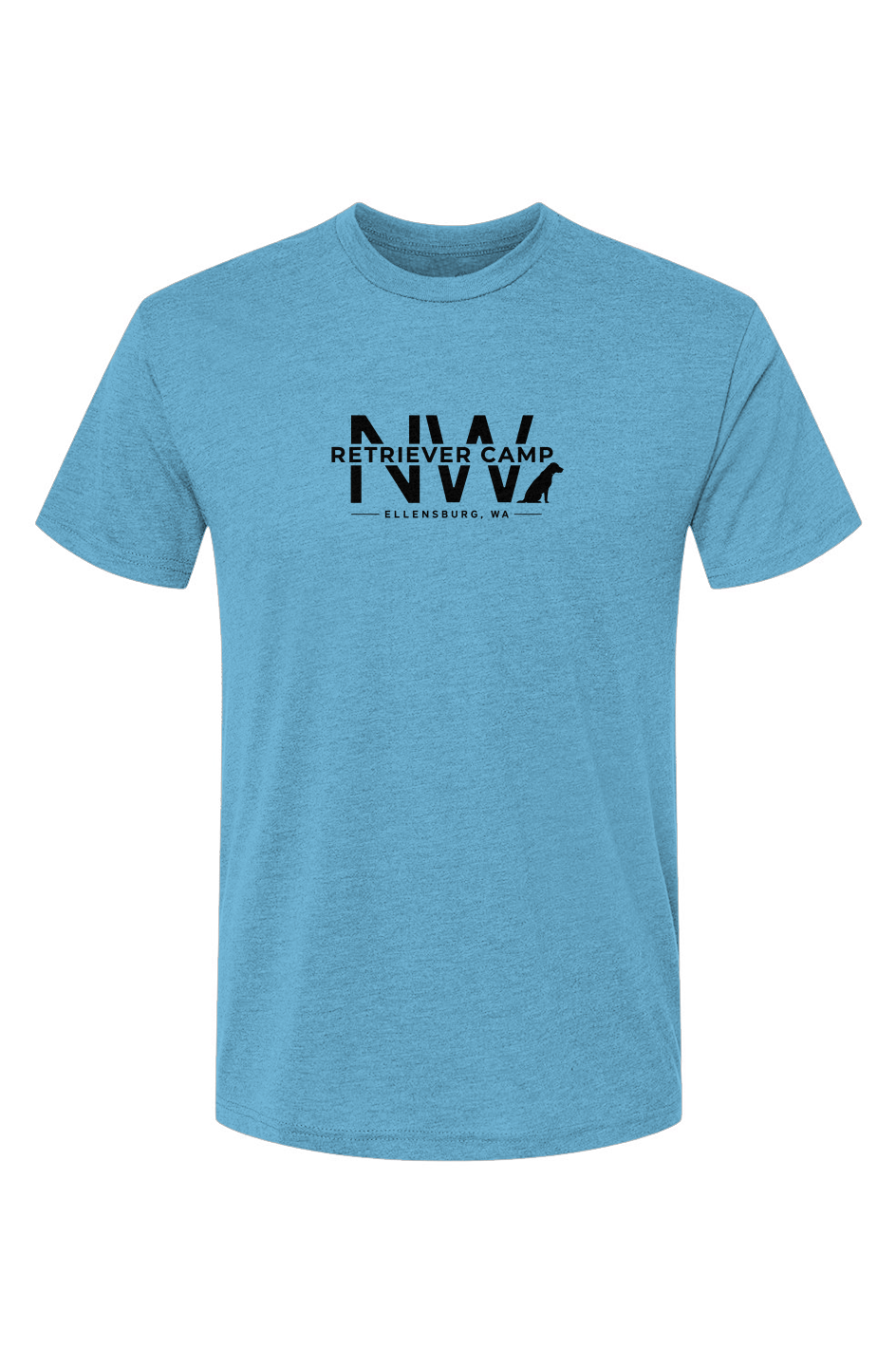 NW Retriever Camp Local Logo Next Level Triblend Short Sleeve Crew