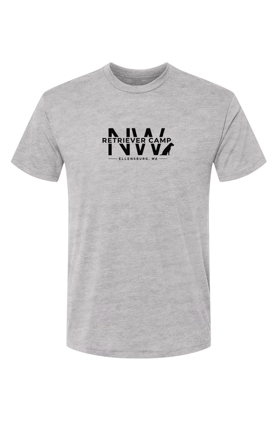 NW Retriever Camp Local Logo Next Level Triblend Short Sleeve Crew