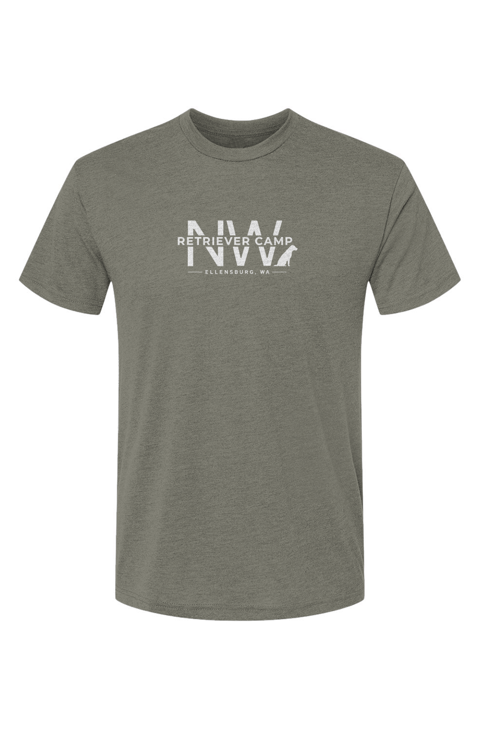 NW Retriever Camp Local Logo Next Level Triblend Short Sleeve Crew