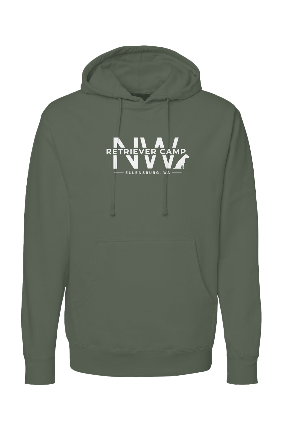 NW Retriever Camp Local Logo Independent Trading Midweight Hoodie
