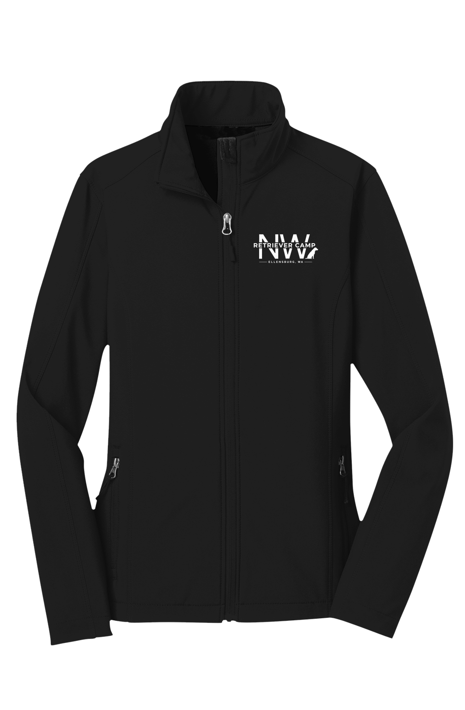 NW Retriever Camp Local Logo Womens Soft Shell Jacket