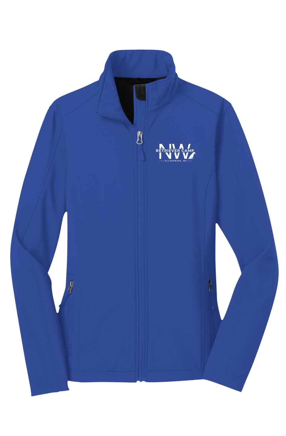 NW Retriever Camp Local Logo Womens Soft Shell Jacket