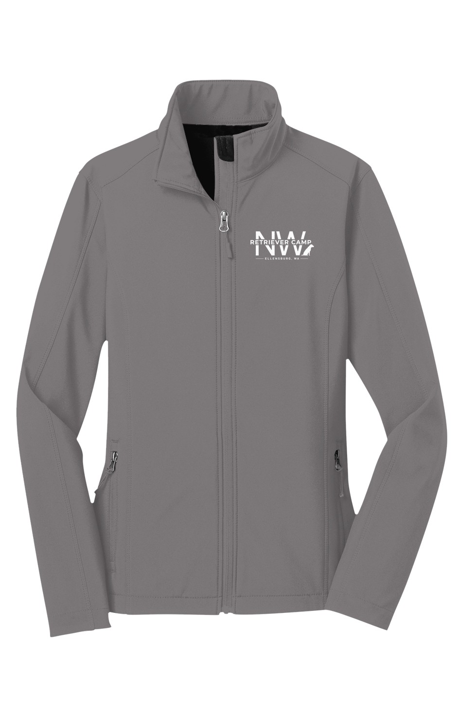 NW Retriever Camp Local Logo Womens Soft Shell Jacket